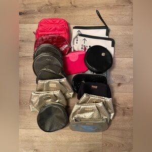 Shiseido cosmetic bag bundle new without tags